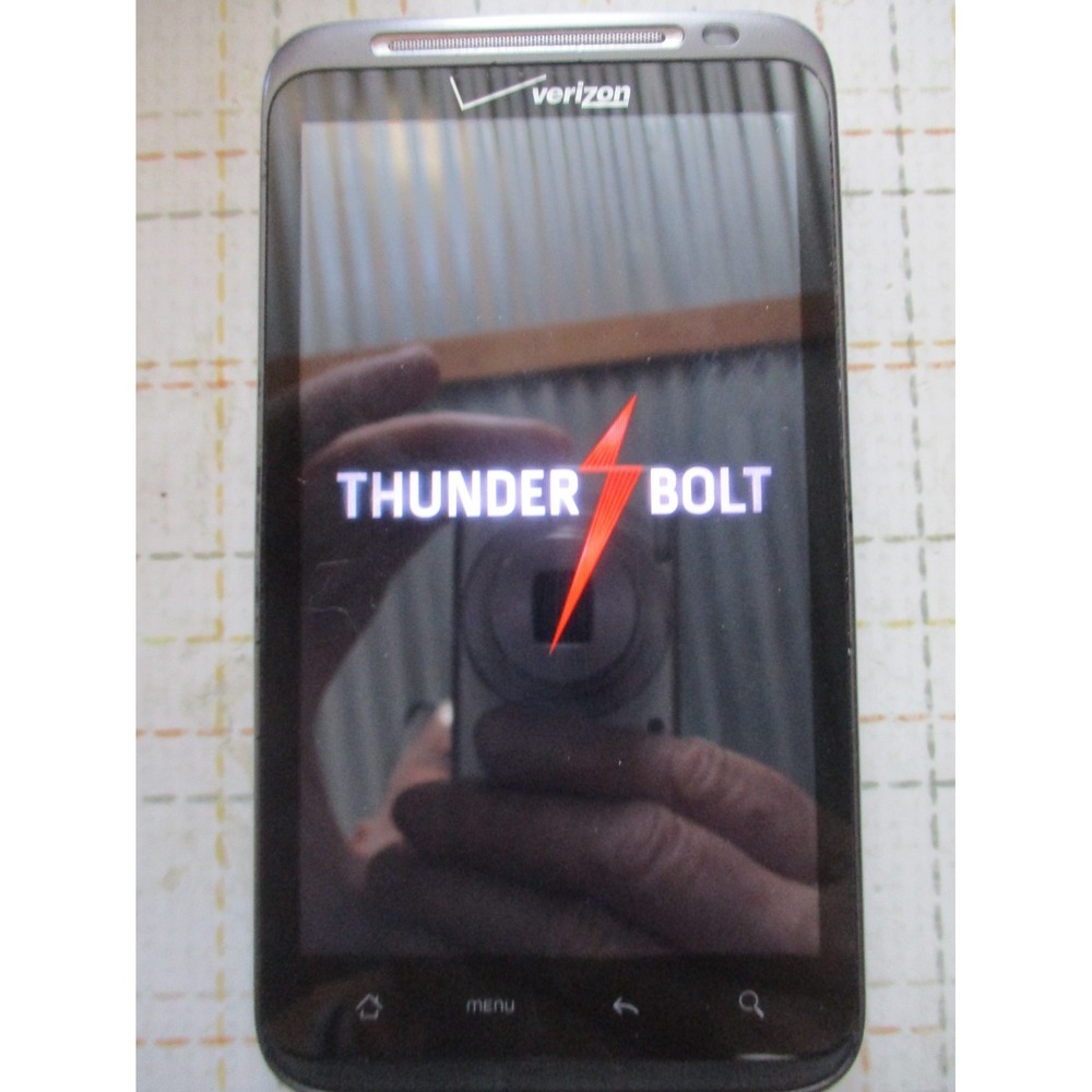 HTC Verizon Wireless Thunderbolt ADR6400 Factory Reset